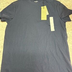 Goodfellow & Co Men's Dark Blue Crew Neck Short Sleeve Tee